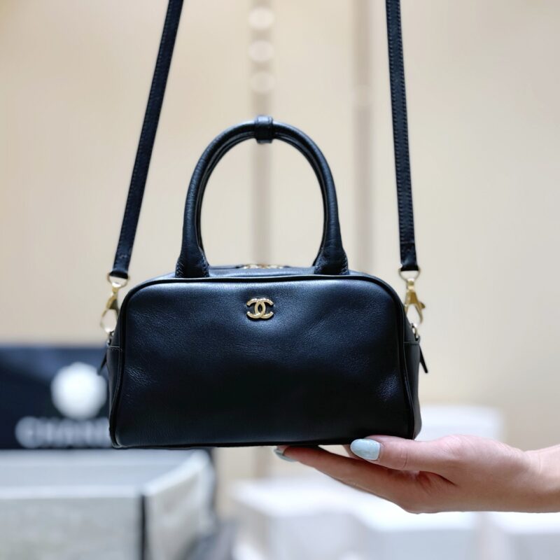 CHANEL 26B 复古mini 保龄球包👜 AP5528