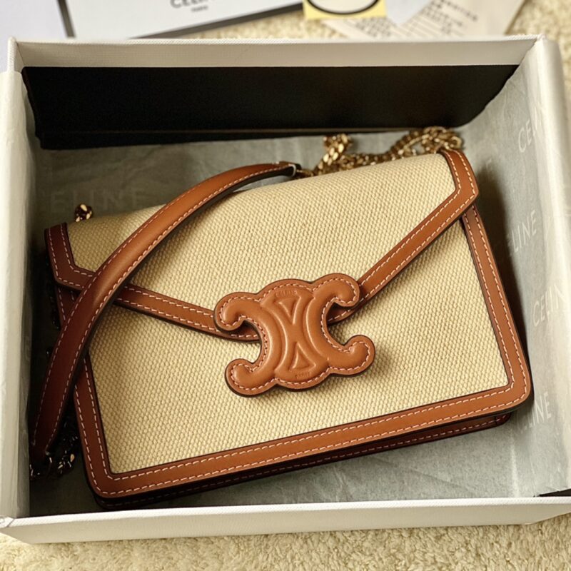 CELINE 新品woc 浮雕信封包 款号:100773