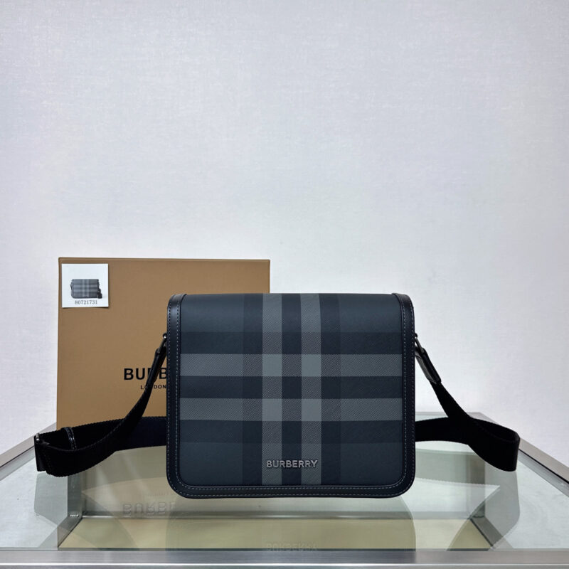 Burberry 最新款邮差 型号1731灰格