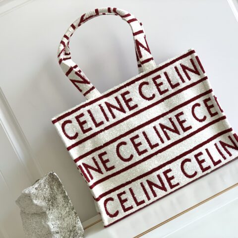 CELINE  CABAS THAIS大号通体印花织物购物袋🛍️编号：196762