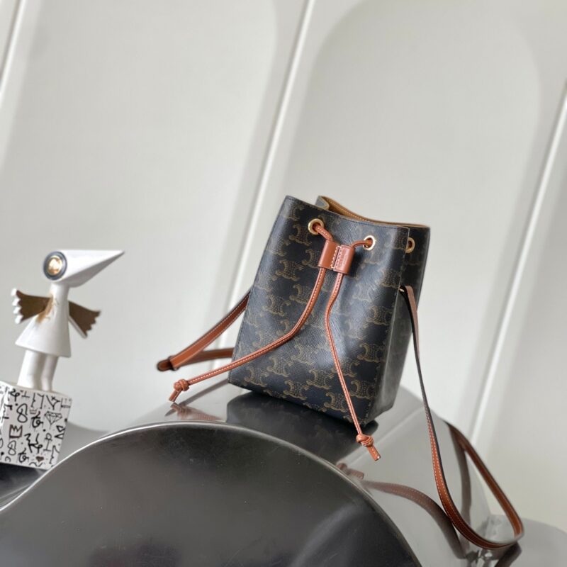 CELINE 新款MINI BAG Triomphe Canvas款号:10743老花