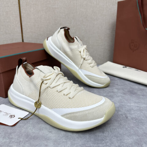 Loro Piana Week End Walk 男士飞织拼接休闲运动鞋