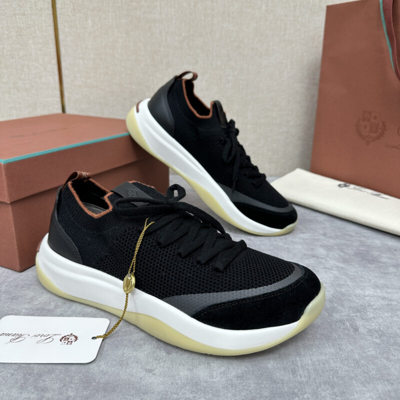 Loro Piana Week End Walk 男士飞织拼接休闲运动鞋