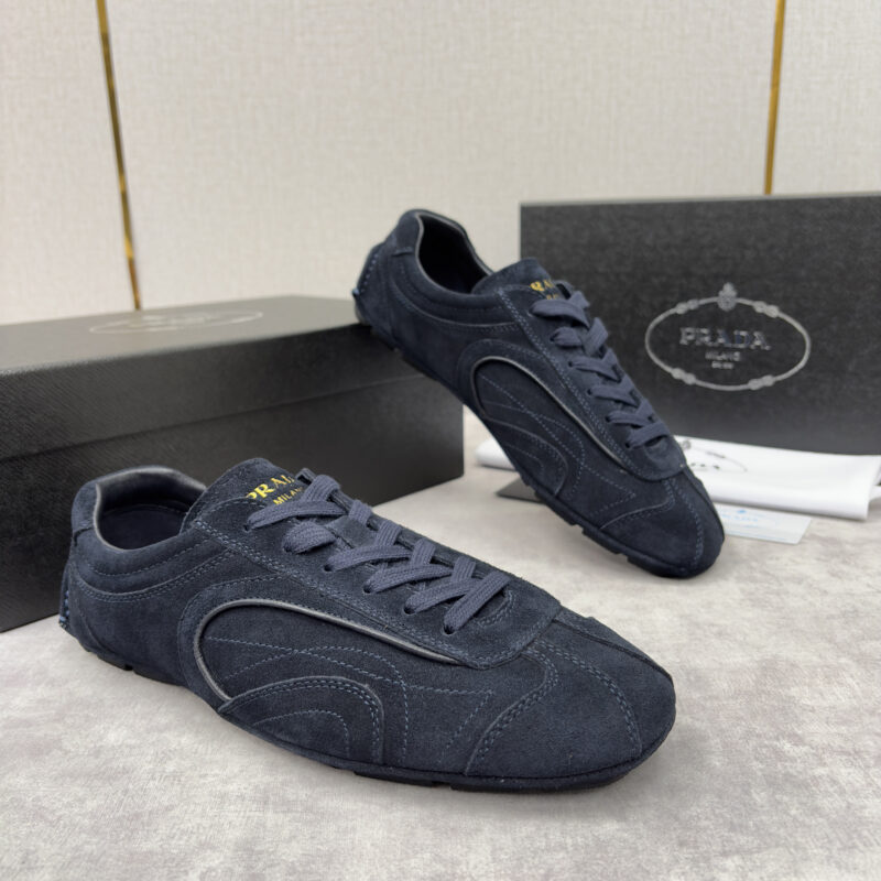 PRADA Montecarlo Re-Edition 复古Nappa皮革运动鞋