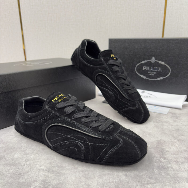 PRADA Montecarlo Re-Edition 复古Nappa皮革运动鞋