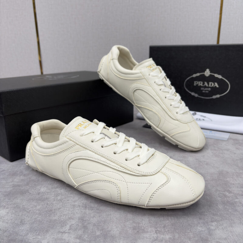 PRADA Montecarlo Re-Edition 复古Nappa皮革运动鞋