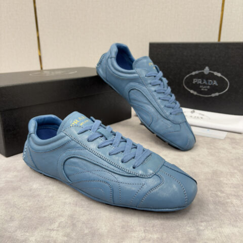 PRADA Montecarlo Re-Edition 复古Nappa皮革运动鞋