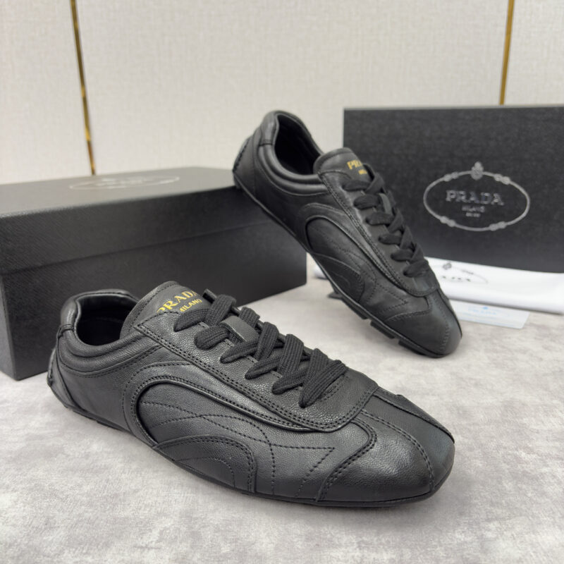 PRADA Montecarlo Re-Edition 复古Nappa皮革运动鞋