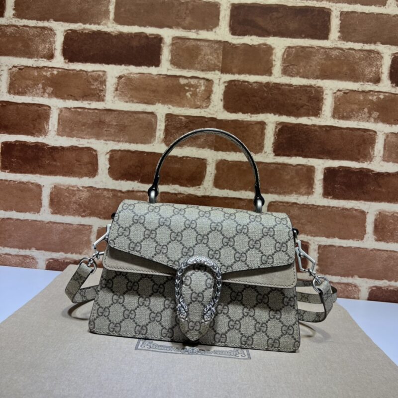 Gucci 739496啡胶卡其