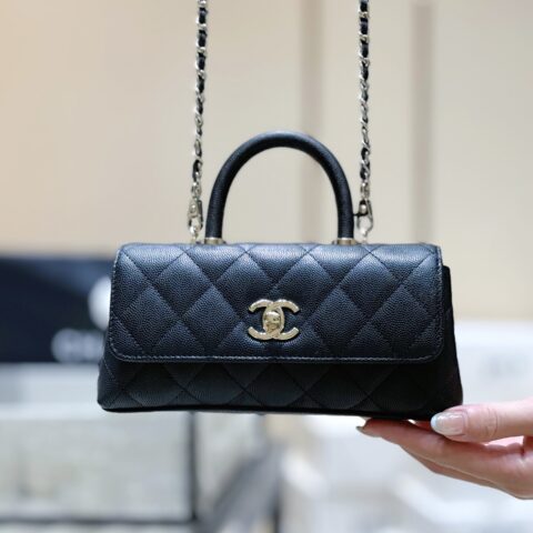Chanel经典款之Coco handle26A横版mini 款号AP5285