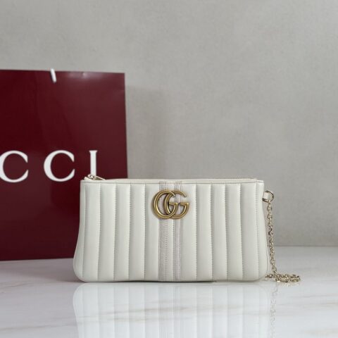 Gucci 款号A006X2白皮磨砂