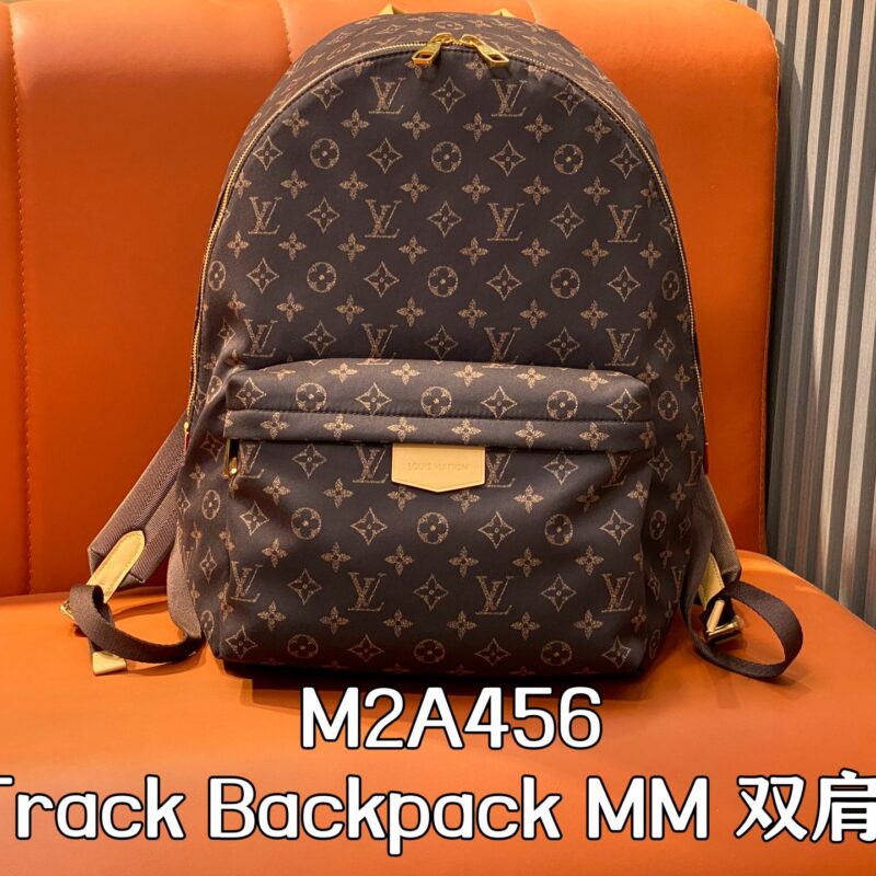 【原单精品】M2A456老花 尼龙布双肩包 Track Backpack MM 双肩包