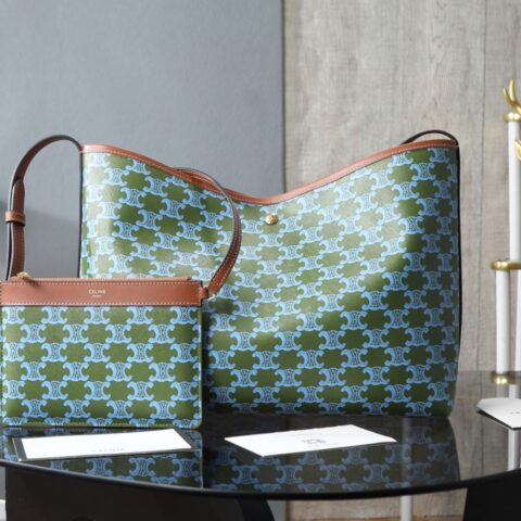 【特级品质 全钢五金】 CELINE | 25新大容量老花Soft shopper包袋