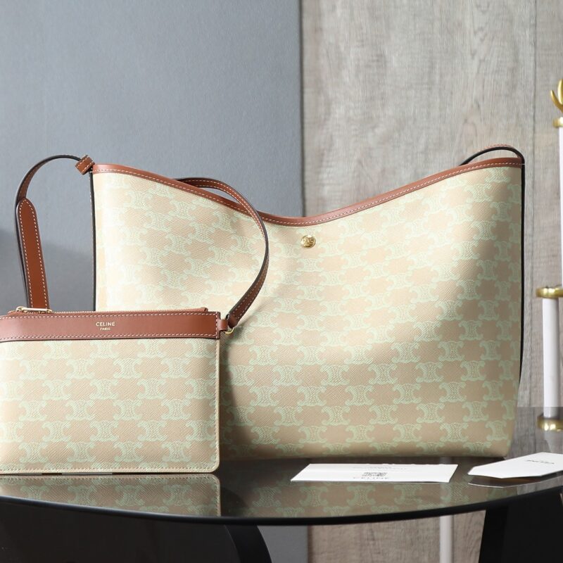 【特级品质 全钢五金】 CELINE | 25新大容量老花Soft shopper包袋