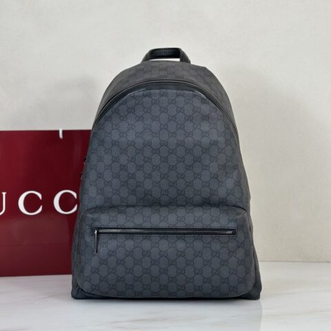 Gucci 款号A0020S灰水晶双肩包