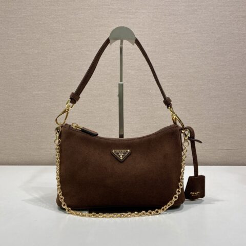 Prada 新品腋下包麂皮 款号1B305