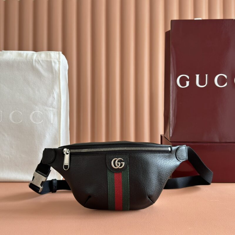 Gucci Ophidia系列黑色全皮 型号:839106