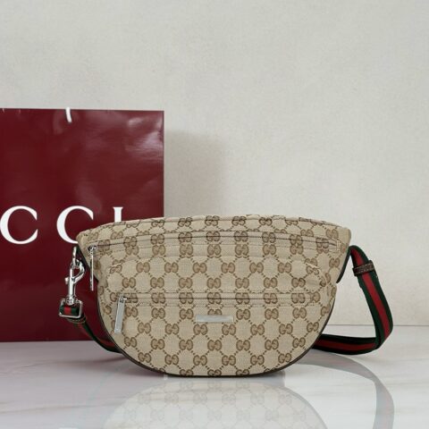 Gucci 款号875229 浅杏布