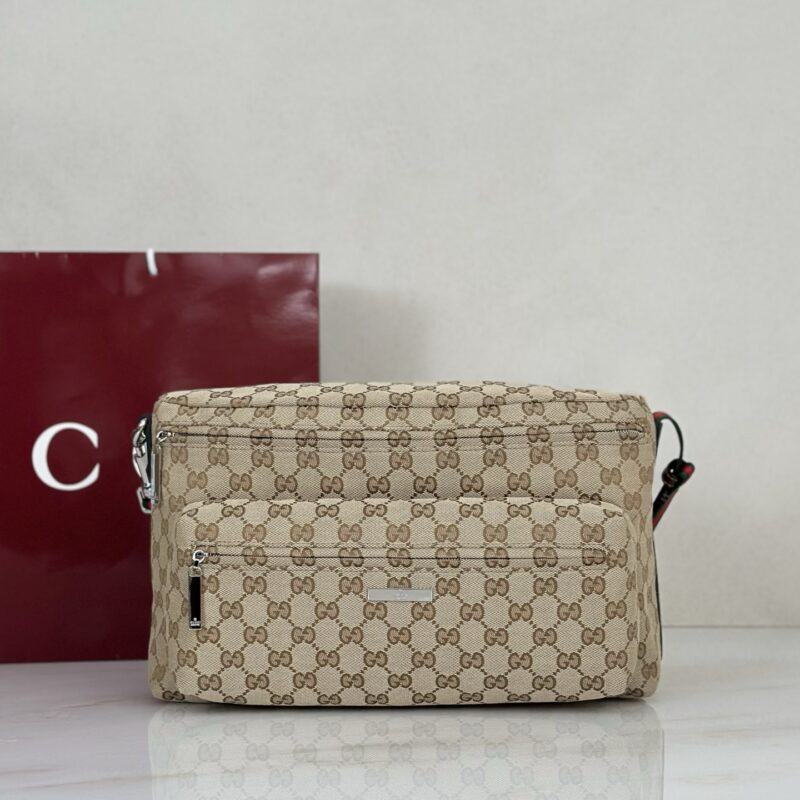 Gucci 款号875377 浅杏布