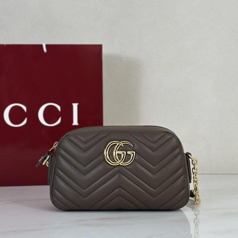 Gucci 款号855273 深灰褐