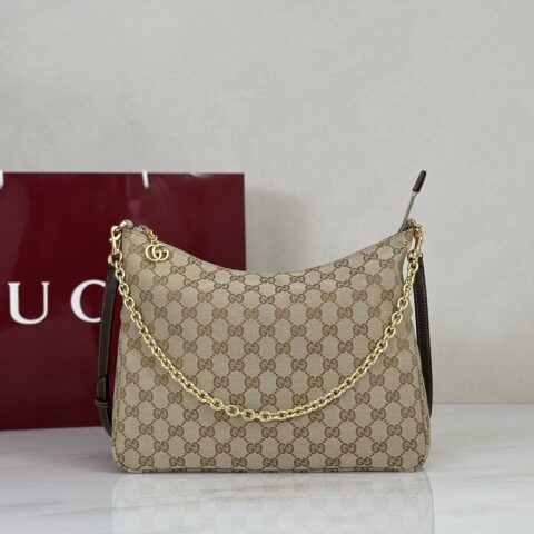 Gucci 款号A006OA 浅杏布