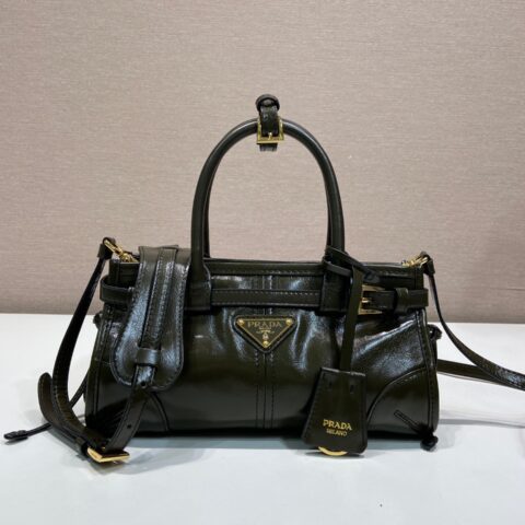 Prada Softlux油腊皮迷你号 款号1BA486