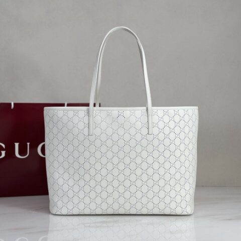 Gucci 款号874745 白皮穿孔