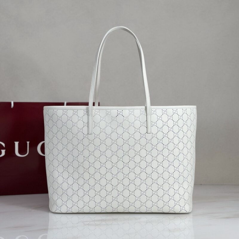 Gucci 款号874745 白皮穿孔