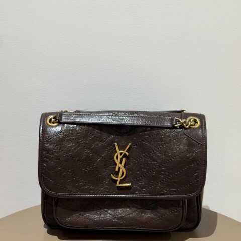 ysl【𝙉𝙞𝙠𝙞-𝟮𝟴𝙘𝙢】🎗咖啡色 型号：498894