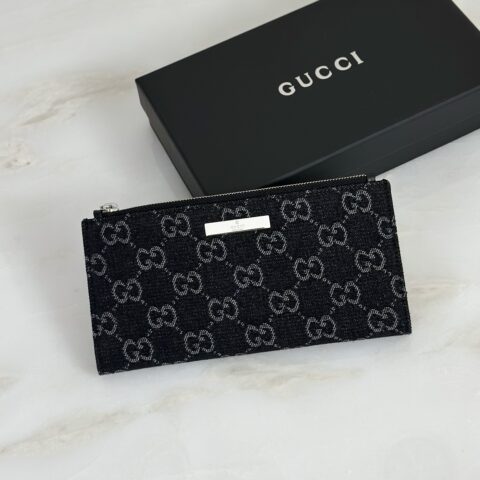Gucci长夹新克牛仔布 款号875805