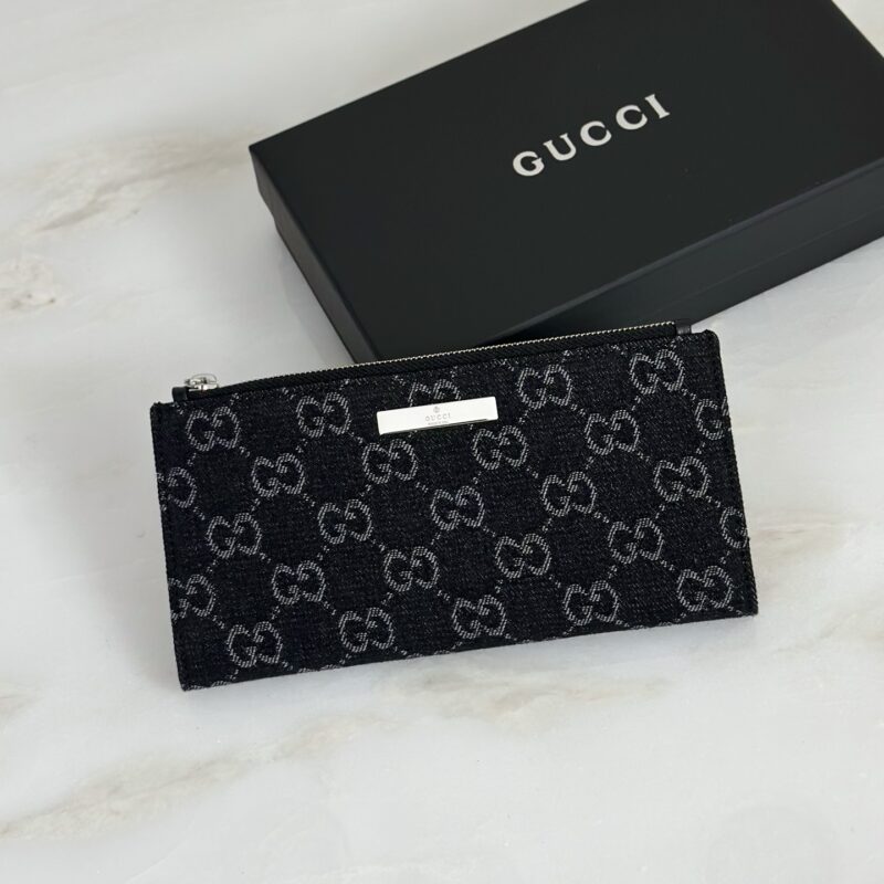 Gucci长夹新克牛仔布 款号875805