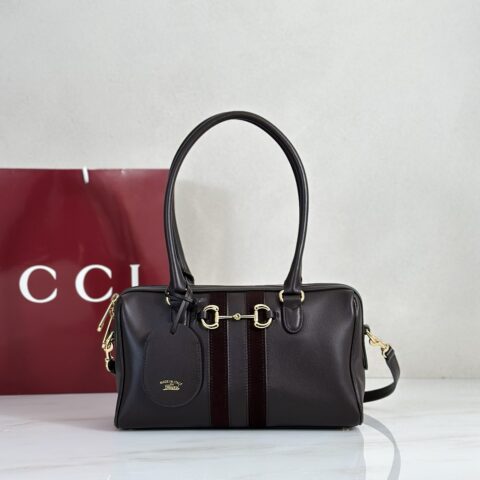 Gucci 专柜品质顶级原单货棕皮绒面 款号866732