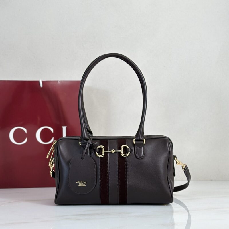 Gucci 专柜品质顶级原单货棕皮绒面 款号866732