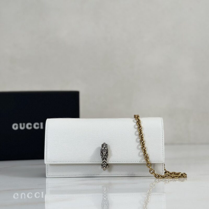 Gucci 米白链条包 款号876529