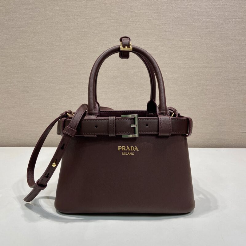 Prada 迷你女包纳帕皮革内衬 款号1BA502
