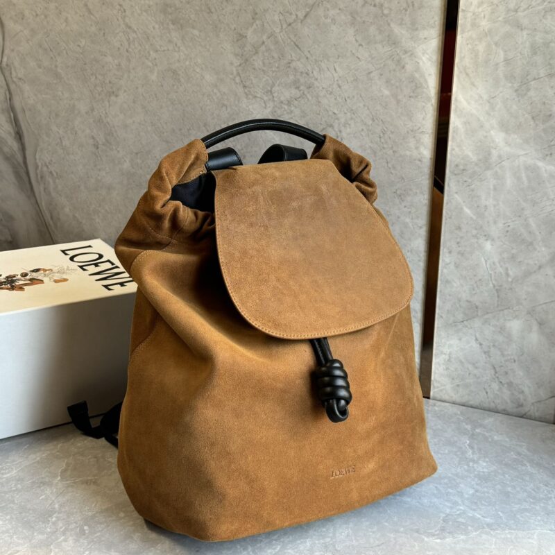 Loewe 新款麂皮绒棉双肩包 ID0903