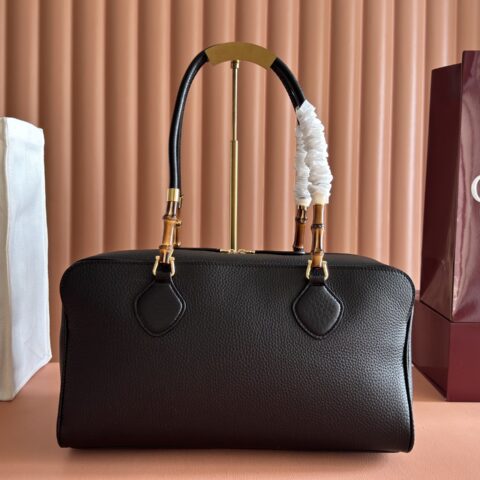 Gucci Primavera系列波士顿包 A006OD 黑色/全皮