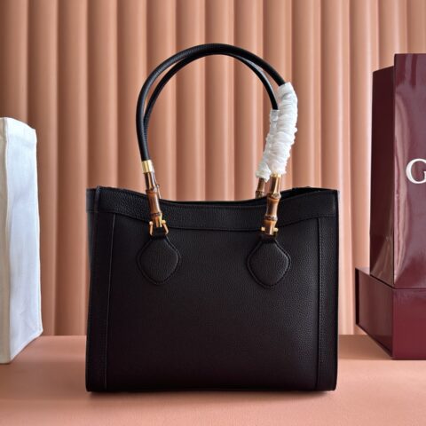 Gucci Primavera系列托特包 A005YB 黑色/全皮