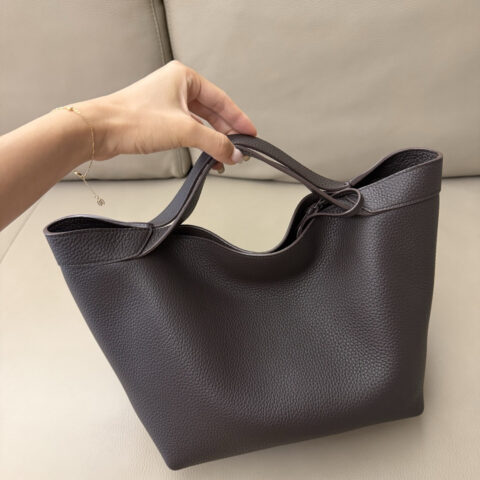 TheRow Small Kit ToteBag 深棕 型号TR1258