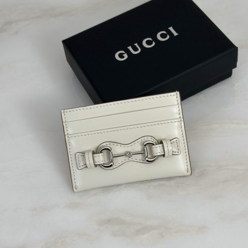 Gucci 米白色卡夹钱包 型号A006YR