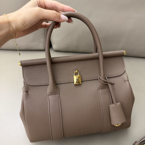 Loro Piana LoomL25Bag 摔纹化石色 型号FAO2680