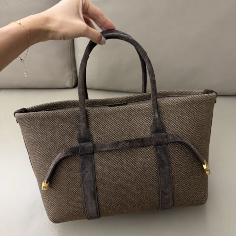 LoroPiana 小号GhieraShopperBag 铜林色 型号FLW0477