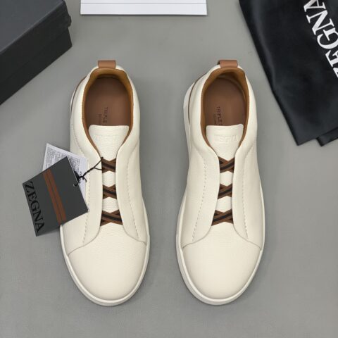 Zegna 杰尼亚男士乐福休闲鞋 柔软牛皮打造