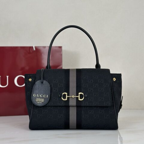 Gucci 克布肩背手提包 型号875018