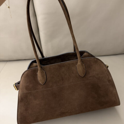 TheRow MargauxShoulder12Bag 深棕 型号TR1220