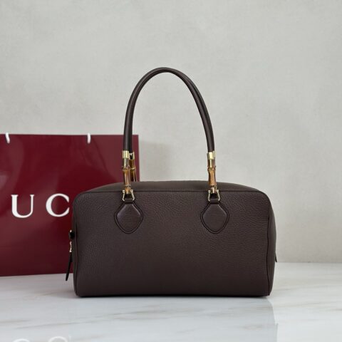 Gucci 深棕手提包 型号A006OD