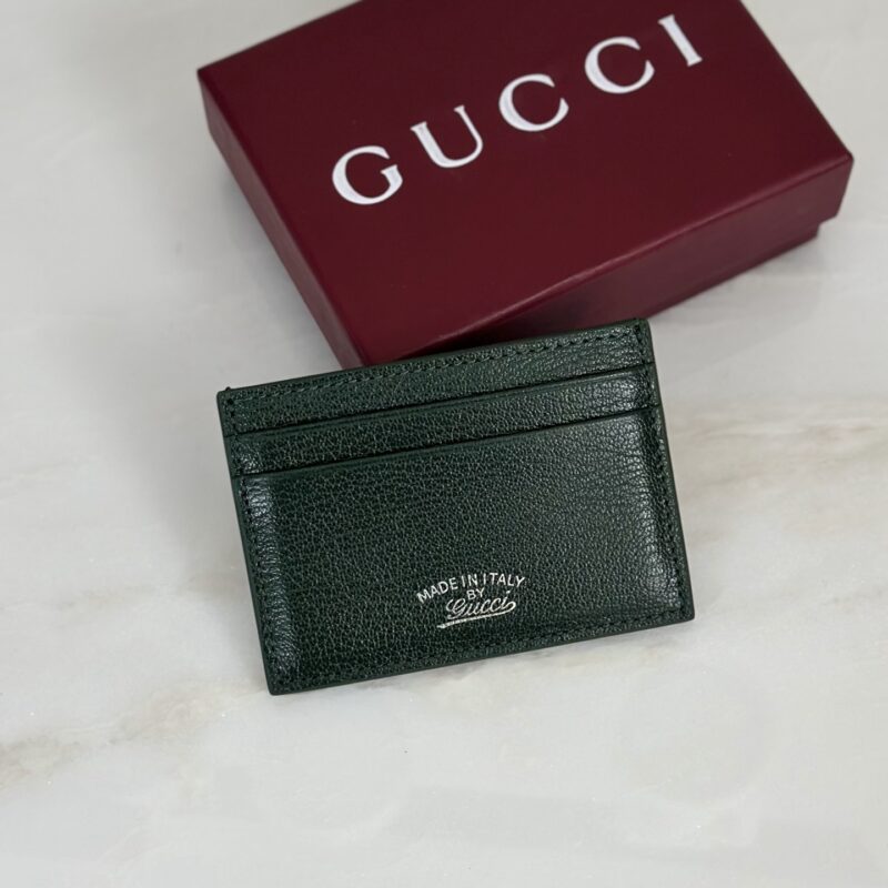 Gucci 深绿短夹钱包 型号867316