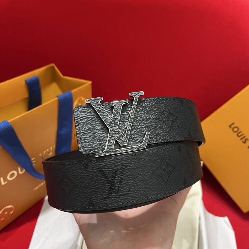 LV 26新款暗夜黑系列 进口小牛皮底腰带