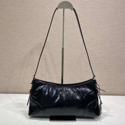 MiuMiu Aimee手袋黑色 型号1BC309