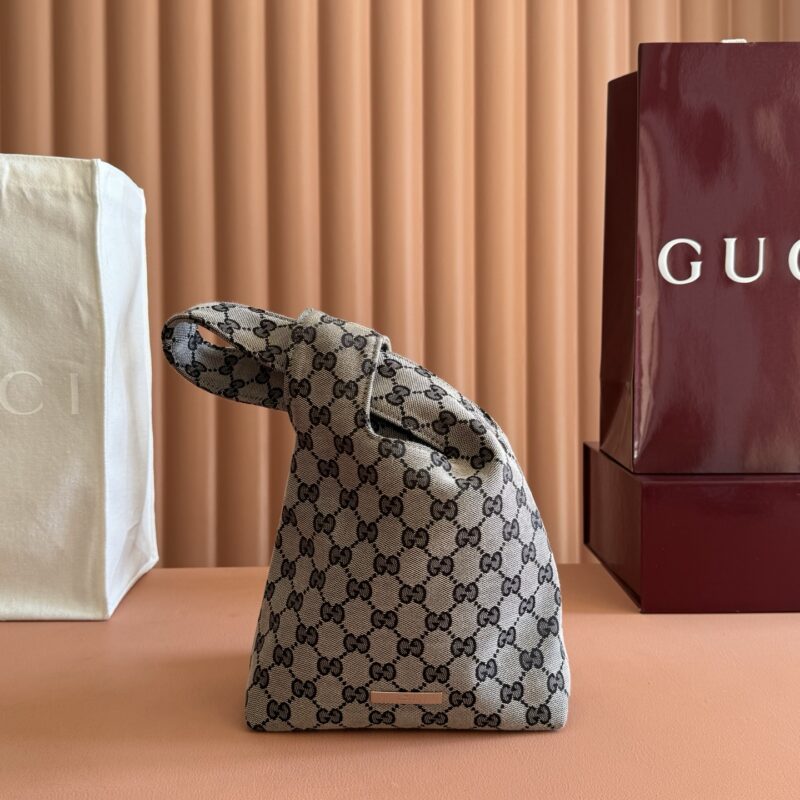 Gucci Core系列帆布包黑色/米色 型号A00DDJ